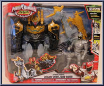 Titano Charge Deluxe Dino Zord Rider from Power Rangers Dino Super Charge - Zord Riders manufactured by Bandai [Front]