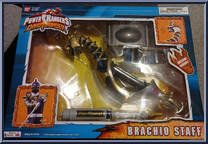 Brachio Staff from Power Rangers Dino Thunder - Role Play manufactured by Bandai [Front]