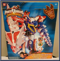 Deluxe Blizzard Force Megazord from Power Rangers Dino Thunder - Deluxe Megazords manufactured by Bandai [Front]