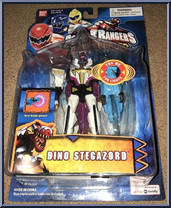 Dino Stegazord (Lights) from Power Rangers Dino Thunder - Action Megazords manufactured by Bandai [Front]