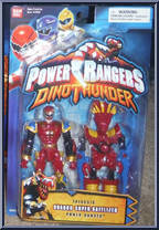Triassic Quadro Super-Battlized Power Ranger from Power Rangers Dino Thunder - Quadro-Battlized manufactured by Bandai [Front]