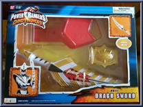 White Drago Sword from Power Rangers Dino Thunder - Role Play manufactured by Bandai [Front]