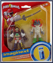 Thunder Megazord & Pirantishead from Power Rangers - Figure Packs manufactured by Fisher-Price [Front]