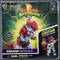 Tyrannosaurus Rex Dinozord with Red Ranger Action Figure