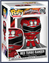 Red Turbo Ranger from Power Rangers - Pop! Vinyl Figures manufactured by Funko [Front]