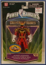 Super Legends Dragon Force Red Power Ranger from Power Rangers Heroes - Series 18 manufactured by Bandai [Front]