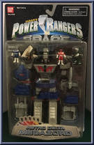 Astro Delta Megazord from Power Rangers in Space - Micro Playsets manufactured by Bandai [Front]