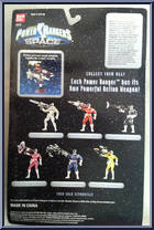 Astro Black Power Ranger / Blue Bonus Figure from Power Rangers in Space - Bonus Figures manufactured by Bandai [Back]