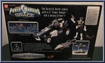 Deluxe Black Galactic Rover from Power Rangers in Space - Galactic Rovers manufactured by Bandai [Back]