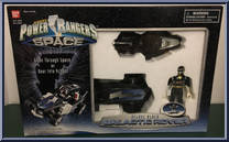 Deluxe Black Galactic Rover from Power Rangers in Space - Galactic Rovers manufactured by Bandai [Front]