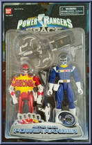 Astro Blue Power Ranger / Red Bonus Figure Action Figure