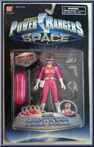Pink Lightstar Power Ranger from Power Rangers in Space - Lightstar Power Rangers manufactured by Bandai [Front]