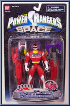 Red Battilized Power Ranger Action Figure