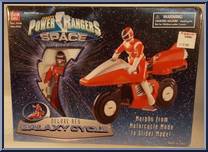 Deluxe Red Galaxy Cycle from Power Rangers in Space - Galaxy Cycles manufactured by Bandai [Front]