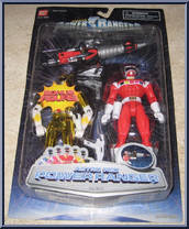 Astro Red Power Ranger / Yellow Bonus Figure Action Figure