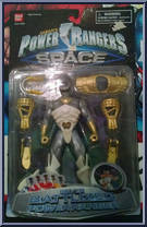 Silver Battilized Power Ranger Action Figure
