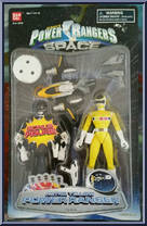 Astro Yellow Power Ranger / Black Bonus Figure Action Figure