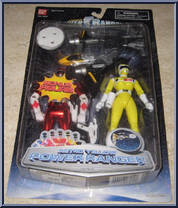 Astro Yellow Power Ranger / Red Bonus Figure Action Figure