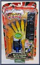 Blue Jaguar Hand Gear from Power Rangers Jungle Fury - Role Play manufactured by Bandai [Front]