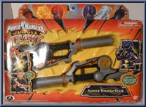 Jungle Tonfah Staff from Power Rangers Jungle Fury - Role Play manufactured by Bandai [Front]
