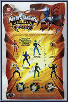 Sound Fury Jaguar Ranger from Power Rangers Jungle Fury - Basic Series manufactured by Bandai [Back]