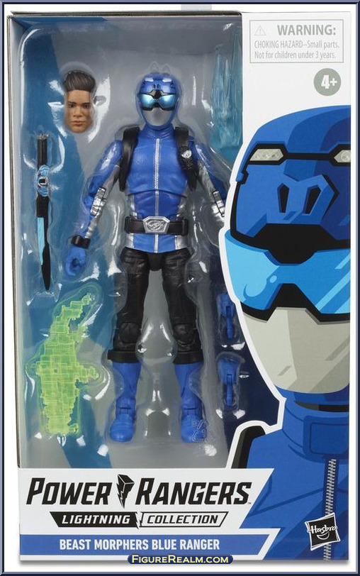 power rangers beast morphers blue ranger action figure