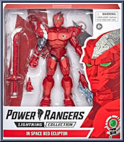 In Space Red Ecliptor from Power Rangers Lightning Collection - In Space manufactured by Hasbro [Front]