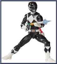 Mighty Morphin Black Ranger (Adam Park) from Power Rangers Lightning Collection - Mighty Morphin manufactured by Hasbro [Loose]