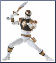 Mighty Morphin White Ranger from Power Rangers Lightning Collection - Mighty Morphin manufactured by Hasbro [Loose]
