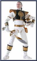 Mighty Morphin White Ranger from Power Rangers Lightning Collection - Mighty Morphin manufactured by Hasbro [Loose]