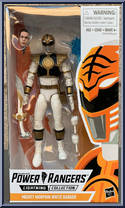 Mighty Morphin White Ranger from Power Rangers Lightning Collection - Mighty Morphin manufactured by Hasbro [Front]