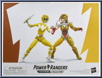 Mighty Morphin Yellow Ranger / Mighty Morphin Scorpina from Power Rangers Lightning Collection - Mighty Morphin manufactured by Hasbro [Back]