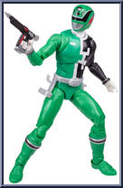 S.P.D. Green Ranger from Power Rangers Lightning Collection - S.P.D. manufactured by Hasbro [Loose]