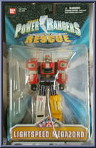 Lightspeed Megazord from Power Rangers Lightspeed Rescue - Action Zords manufactured by Bandai [Front]