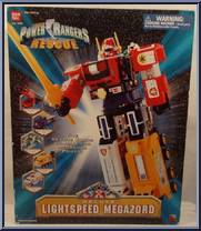 Lightspeed Megazord from Power Rangers Lightspeed Rescue - Deluxe manufactured by Bandai [Front]