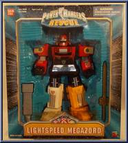Lightspeed Megazord from Power Rangers Lightspeed Rescue - Zords manufactured by Bandai [Front]