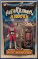 Pink Chromalline Power Ranger from Power Rangers Lightspeed Rescue - Power Rangers manufactured by Bandai [Front]