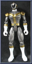 Titanium Lightspeed Power Ranger from Power Rangers Lightspeed Rescue - Power Rangers manufactured by Bandai [Loose]