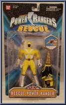 Yellow Rescue Power Ranger from Power Rangers Lightspeed Rescue - Power Rangers manufactured by Bandai [Front]