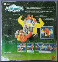 Galaxy Megazord from Power Rangers Lost Galaxy - Micro Playsets manufactured by Bandai [Back]