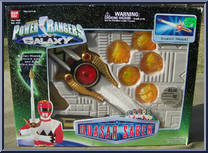 Quasar Saber from Power Rangers Lost Galaxy - Role Playing manufactured by Bandai [Front]