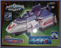 Zenith Carrierzord from Power Rangers Lost Galaxy - Deluxe manufactured by Bandai [Front]