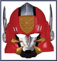 Gosei Great Megazord Mask from Power Rangers Megaforce - Role Play manufactured by Bandai [Loose]