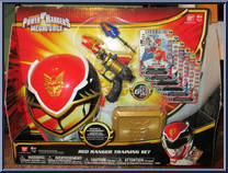 Red Ranger Training Set from Power Rangers Megaforce - Role Play manufactured by Bandai [Front]