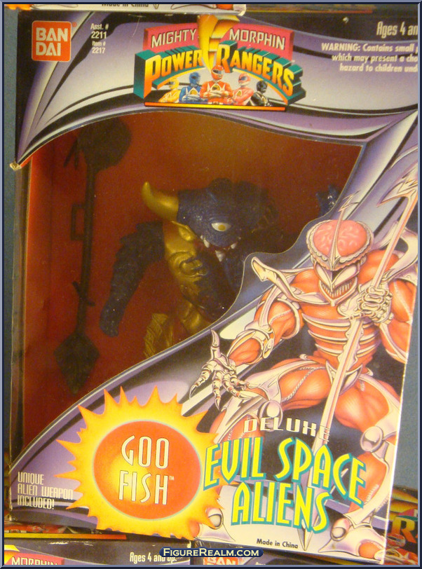 Goo Fish - Power Rangers Mighty Morphin - Deluxe Evil Space Aliens