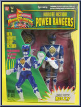 Karate Choppin' Billy (Blue Ranger) from Power Rangers Mighty Morphin - Karate Action [8" Scale] manufactured by Bandai [Front]