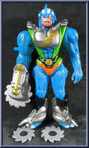 Slicing Action Erik the Barbaric from Power Rangers Mighty Morphin - Evil Space Aliens - Series 4 manufactured by Bandai [Loose]