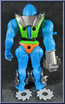 Slicing Action Erik the Barbaric from Power Rangers Mighty Morphin - Evil Space Aliens - Series 4 manufactured by Bandai [Loose]