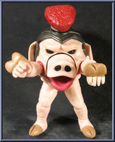 Food-Gobbling Pudgy Pig Action Figure