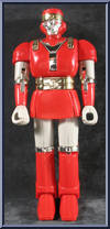 Red Battle Borg Action Figure